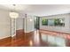 Spacious living room featuring gleaming hardwood floors and ample natural light at 1130 Piedmont Ne Ave # 410, Atlanta, GA 30309