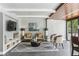 Relaxing community lounge featuring a television and stylish décor at 1130 Piedmont Ne Ave # 410, Atlanta, GA 30309