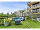 Stylish roof deck with comfortable seating, city views, and lush greenery, perfect for outdoor gatherings at 1130 Piedmont Ne Ave # 410, Atlanta, GA 30309