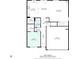 Detailed floor plan showcasing the layout of this 2738 sq ft home, featuring spacious living areas, kitchen, and a two-car garage at 108 Berwick Crossing, Dallas, GA 30157