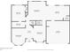 First floor floorplan of home layout at 3399 In Bloom Way, Auburn, GA 30011