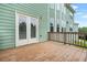 Spacious back deck with room for seating at 1606 Chancery Ln, Lithia Springs, GA 30122