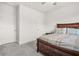 Bedroom featuring neutral carpet, ceiling fan and comfortable decor at 1606 Chancery Ln, Lithia Springs, GA 30122