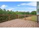 Spacious wooden deck perfect for outdoor entertaining and relaxation at 1606 Chancery Ln, Lithia Springs, GA 30122