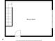 Floor plan of the bonus room on the second floor at 2061 Grove Field Lane #13, Marietta, GA 30064