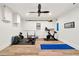Exercise room featuring ample workout space and various fitness equipment, perfect for staying active at home at 3925 Sheldon Ne Dr, Atlanta, GA 30342