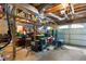 Unfinished basement featuring exposed rafters and ductwork, offers ample storage and workspace at 569 Hale Mountain Ct, Hiram, GA 30141
