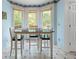 Eat-in dining area featuring a view of the backyard at 569 Hale Mountain Ct, Hiram, GA 30141