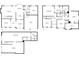 Floor plans rendering showing all the levels and layout of this home at 115 Blue Ridge Trl, Powder Springs, GA 30127