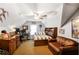 Large bedroom with a ceiling fan, cozy furniture and decorations displayed throughout at 4586 Smoke Rise Ln, Marietta, GA 30062