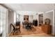 Bright dining area featuring a round table and comfortable chairs with decor throughout at 4586 Smoke Rise Ln, Marietta, GA 30062