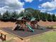 Community playground with slides, climbing structures, and picnic benches for Gathering fun at 2185 Arbor Chase, Cumming, GA 30041