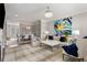 Open living room with large windows and artistic decor at 3592 Parkhaven Pl, Brookhaven, GA 30319