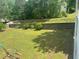 Fenced backyard with swing set and lush green grass at 955 Tributary Way, Dacula, GA 30019