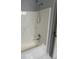 Clean white shower/tub combo at 955 Tributary Way, Dacula, GA 30019