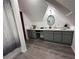 Bathroom with large cabinets and gray flooring at 4220 Chapel Hill Farms Dr, Douglasville, GA 30135