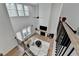 Bright living room featuring modern furnishings, hardwood floors, and a cozy fireplace at 4391 Encore Blvd, Duluth, GA 30097