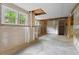 Unfinished basement featuring exposed ceiling, concrete floor, and framed walls ready for customization at 1145 Cool Springs Nw Dr, Kennesaw, GA 30144