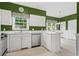 Open kitchen featuring white cabinetry, stainless steel appliances, and bright natural light at 1145 Cool Springs Nw Dr, Kennesaw, GA 30144