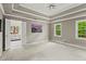 Main bedroom features tray ceiling and an adjoining sitting room at 1145 Cool Springs Nw Dr, Kennesaw, GA 30144