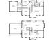 Detailed floor plan showcasing the layout of the home at 406 Mount Vernon Ct, Woodstock, GA 30189