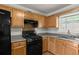 Kitchen featuring updated appliances and plenty of counter space at 406 Mount Vernon Ct, Woodstock, GA 30189