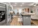 Modern kitchen with stainless steel appliances and granite countertops at 255 Skipjack Ct, Covington, GA 30016