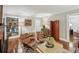 Elegant living room features hardwood floors, a fireplace, built-in bookcase, and stylish furnishings at 25 Standish Nw Ave, Atlanta, GA 30309