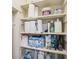 Walk-in pantry with rows of shelving and plenty of storage space at 25 Standish Nw Ave, Atlanta, GA 30309