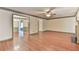 Spacious living room featuring hardwood floors and detailed trim at 3688 E Bay St, Duluth, GA 30096