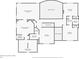 Second floor layout featuring primary bedroom, additional bedrooms, bathrooms, and walk-in closets at 3801 Bays Ferry Trl, Marietta, GA 30062