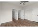 The floor is wood, and there are multiple doors at 1122 W Marietta St, Atlanta, GA 30318