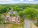 An aerial view captures the neighborhood's well-kept properties and tree-lined streets at 3765 Windsor Cir, Clarkston, GA 30021