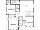 Second-floor layout includes bedrooms, bathrooms, a loft, and attic access at 5623 Meadowstone Walk, Kennesaw, GA 30152