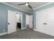 Bedroom with neutral carpet, doors, and trim at 610 Valley Green Trce, Marietta, GA 30068
