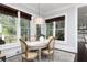 Bright breakfast nook with natural light and seating for four at 610 Valley Green Trce, Marietta, GA 30068