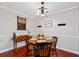 Comfortable dining room with a round table and classic decor at 3440 Essex Ave # 103, Atlanta, GA 30339