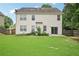 Two story house with sliding glass door and large level yard at 172 Mill Creek Dr, Canton, GA 30115