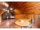 Finished attic room with hardwood floors, paneling, heat, and ample space at 1791 Melrose Sw Dr, Atlanta, GA 30310