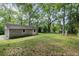View of the garage and spacious backyard, great for parking and extra storage at 1791 Melrose Sw Dr, Atlanta, GA 30310