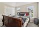 Bedroom with neutral carpet, natural light, and closet space at 4015 Soaring Dr, Douglasville, GA 30135
