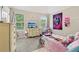 This bedroom features a large dresser, cozy bed and fun accessories at 4015 Soaring Dr, Douglasville, GA 30135