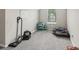 Neutral bedroom with gray carpet and a large window at 4015 Soaring Dr, Douglasville, GA 30135