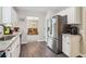 Kitchen with stainless steel appliances and granite countertops at 4015 Soaring Dr, Douglasville, GA 30135