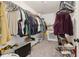 Walk-in closet featuring metal shelving and lots of hanging space at 4015 Soaring Dr, Douglasville, GA 30135