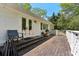 Relax on the deck with outdoor seating and a grill, perfect for entertaining and enjoying the natural surroundings at 3005 Howell Mill Rd, Atlanta, GA 30327