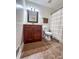 Bathroom with vanity and shower at 3075 Nuthatch Nw Ct, Kennesaw, GA 30144