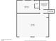 Layout of basement featuring a large garage, bedroom, closet, and unfinished laundry room with stairs at 2246 Hightrail Ct, Lithonia, GA 30058