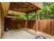 Backyard patio space featuring privacy fence at 732 Province Se Pl, Atlanta, GA 30312