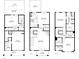 Floor plan featuring bedrooms, bathrooms, kitchen, dining and living spaces, yard and garage at 732 Province Se Pl, Atlanta, GA 30312